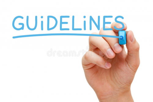 The first draft of the Guidelines for Teachers