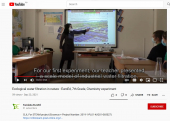 Post of a CLIL4S video lesson on YouTube institutional channel
